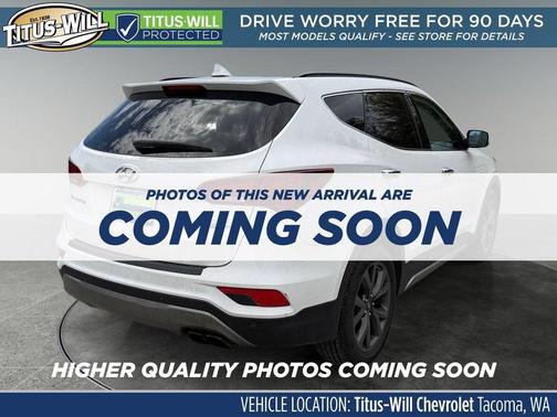 Frost White Pearl 2017 Hyundai Santa Fe Sport 2.0L Turbo Ultimate