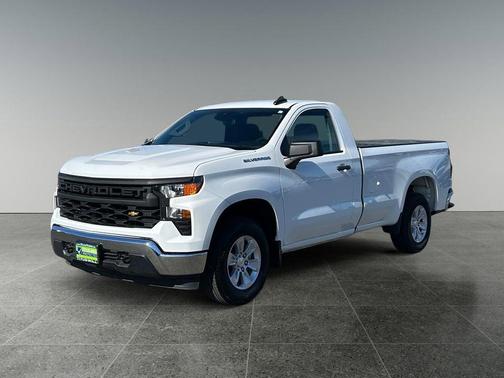Summit White 2025 Chevrolet Silverado 1500 WT