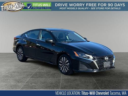 Black 2025 Nissan Altima SV FWD