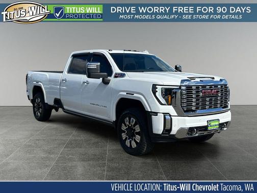 Summit White 2024 GMC Sierra 3500 Denali