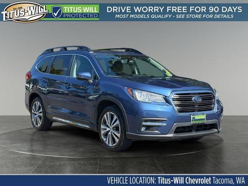 Abyss Blue Pearl 2022 Subaru Ascent Limited 7-Passenger