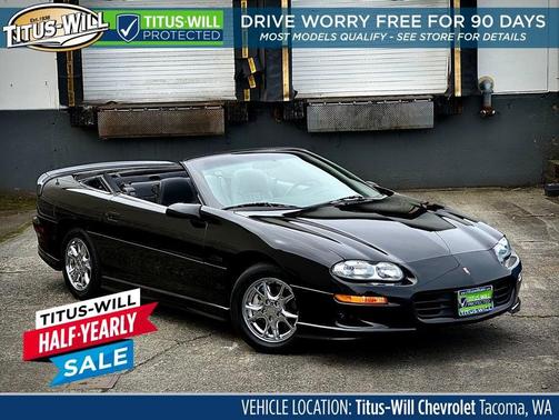 Onyx Black 2002 Chevrolet Camaro Z28