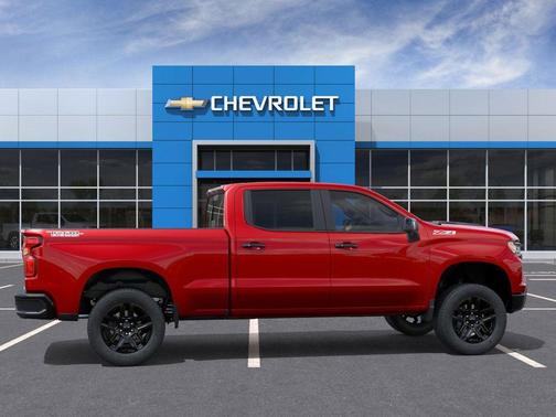 Radiant Red Tintcoat 2026 Chevrolet Silverado 1500 LT Trail Boss
