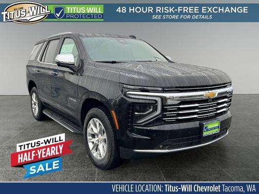 Black 2026 Chevrolet Tahoe Premier