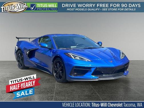 Elkhart Lake Blue Metallic 2020 Chevrolet Corvette Stingray w/3LT