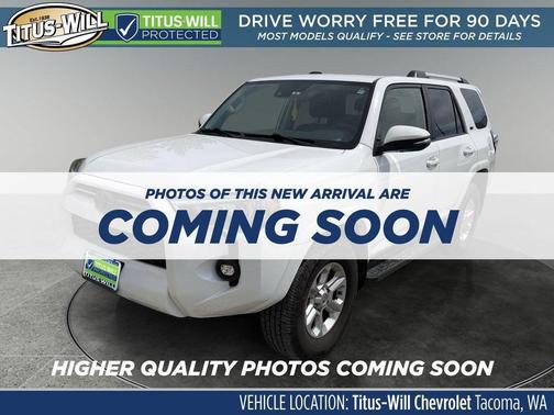 White 2022 Toyota 4Runner SR5 Premium