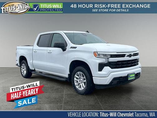 Summit White 2026 Chevrolet Silverado 1500 RST