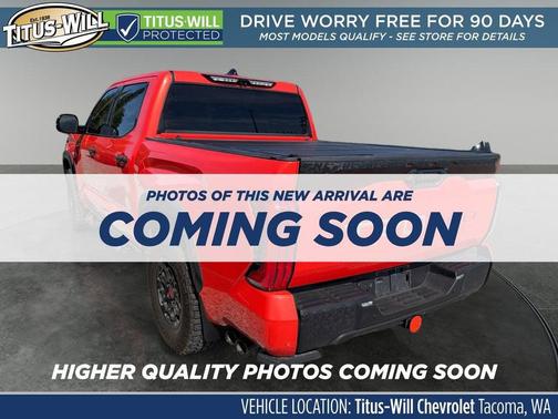 Orange 2022 Toyota Tundra Hybrid TRD Pro