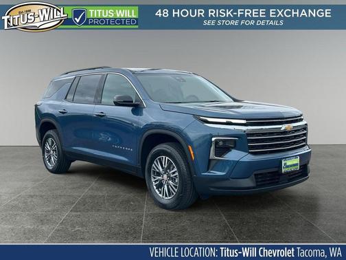 Lakeshore Blue Metallic 2026 Chevrolet Traverse LT