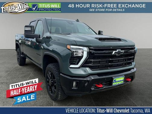 Cypress Gray 2026 Chevrolet Silverado 3500 LTZ