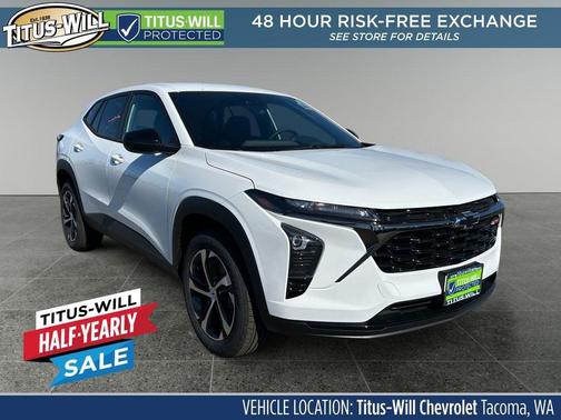 Summit White 2026 Chevrolet Trax FWD 1RS