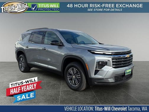 Sterling Gray Metallic 2026 Chevrolet Traverse LT