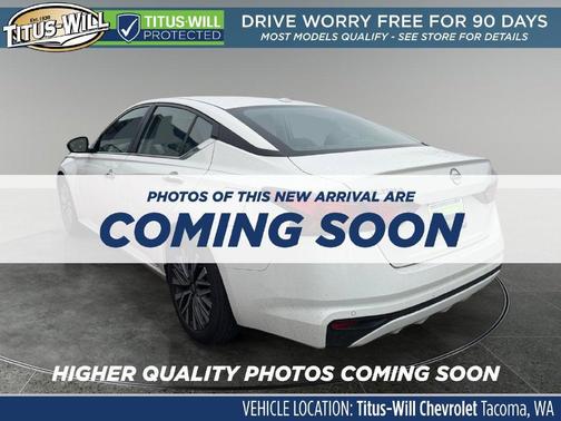 Glacier White 2025 Nissan Altima SV FWD