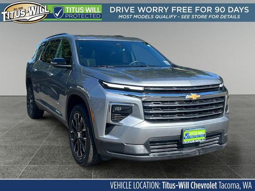 Sterling Gray Metallic 2025 Chevrolet Traverse LT