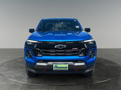 Glacier Blue Metallic 2024 Chevrolet Colorado Z71