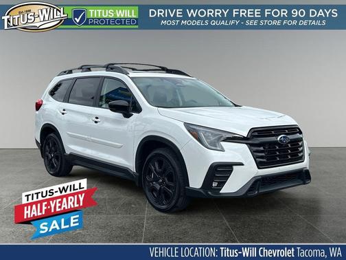 Crystal White Pearl 2024 Subaru Ascent Onyx Edition Limited 7-Passenger