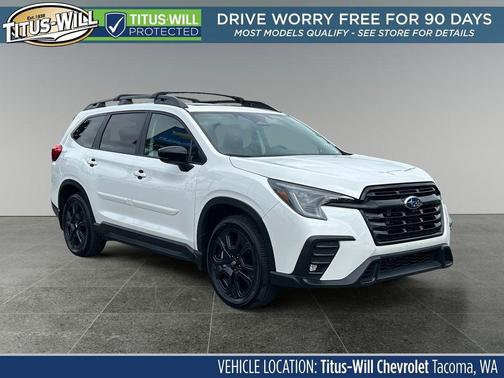 Crystal White Pearl 2024 Subaru Ascent Onyx Edition Limited 7-Passenger