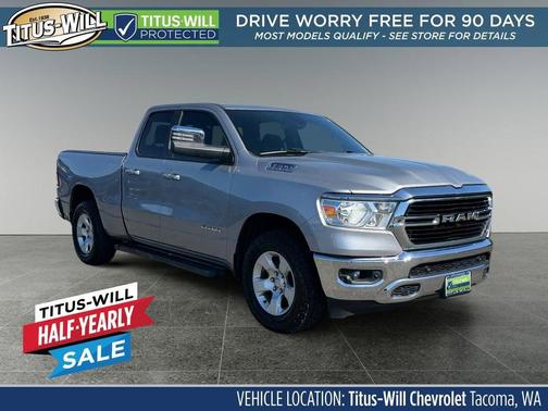 Billet Silver Metallic Clearcoat 2019 RAM 1500 Big Horn