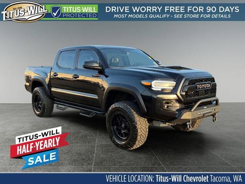 Midnight Black Metallic 2021 Toyota Tacoma TRD Pro