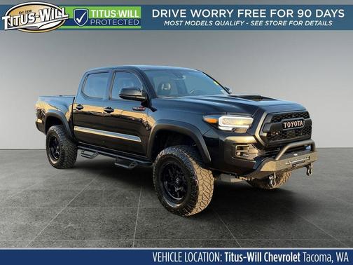 Midnight Black Metallic 2021 Toyota Tacoma TRD Pro