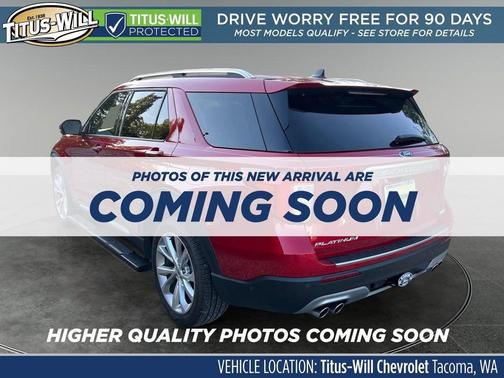 Rapid Red Metallic Tinted Clearcoat 2022 Ford Explorer Platinum