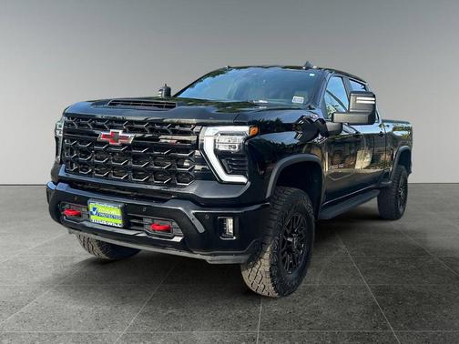Black 2025 Chevrolet Silverado 2500 Crew Cab, Standard Bed, ZR2, 4WD
