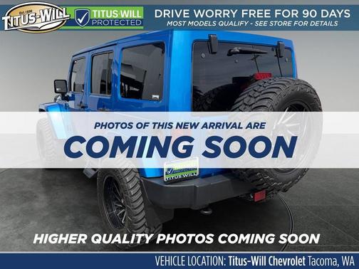 Hydro Blue Pearl 2015 Jeep Wrangler Unlimited Sahara