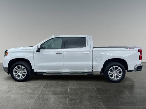 Summit White 2025 Chevrolet Silverado 1500 LTZ