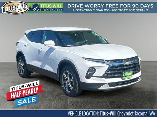 Summit White 2025 Chevrolet Blazer 2LT