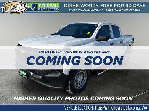 Summit White 2024 Chevrolet Colorado WT