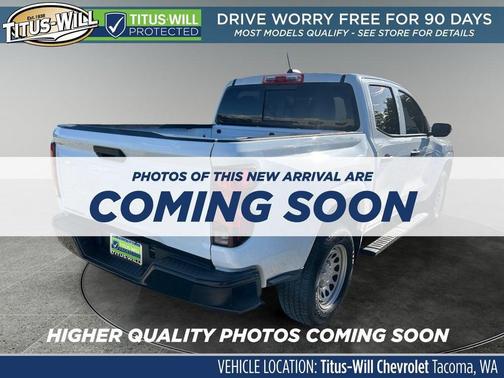 Summit White 2024 Chevrolet Colorado WT