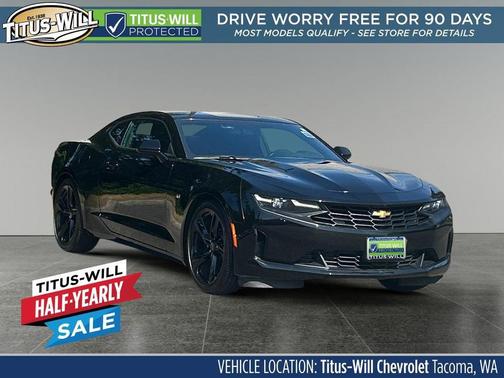Black 2024 Chevrolet Camaro 1LT