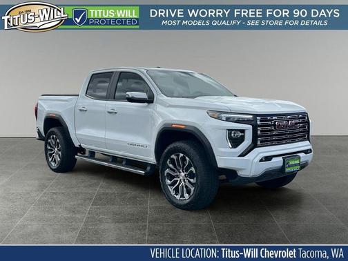 Summit White 2026 GMC Canyon Denali