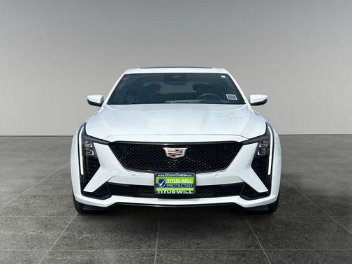 Summit White 2025 Cadillac CT5 Sport