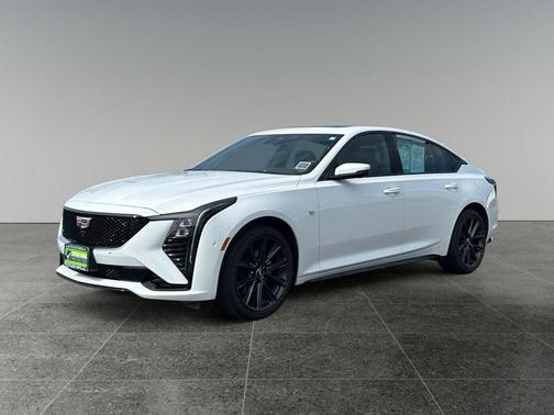Summit White 2025 Cadillac CT5 Sport