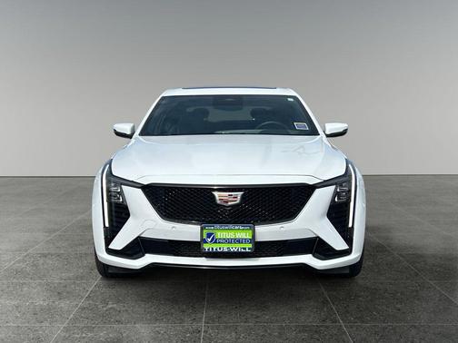 White 2025 Cadillac CT5 Sport