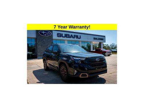 Crystal Black Silica 2025 Subaru Forester Sport