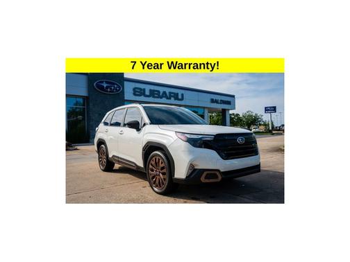 Crystal White Pearl 2025 Subaru Forester Sport