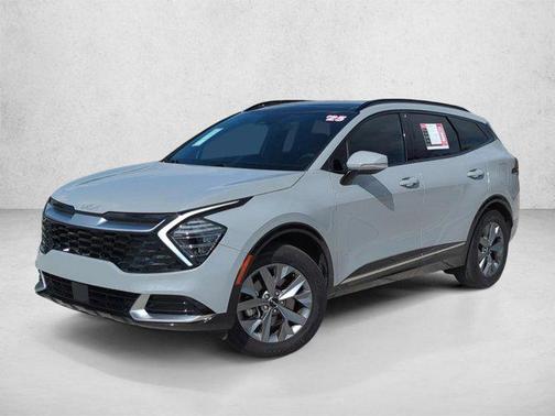 Wolf Gray 2025 Kia Sportage SX