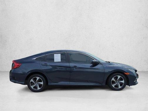 Modern Steel Metallic 2020 Honda Civic LX