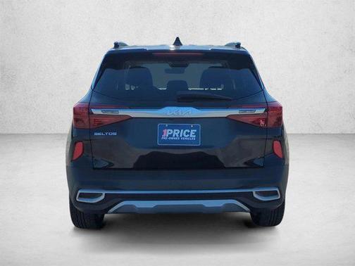 Cherry Black 2022 Kia Seltos S