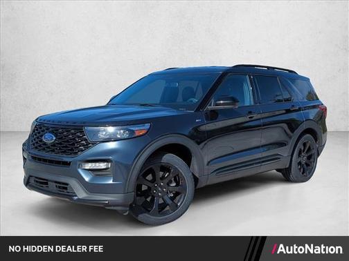 Stone Blue Metallic 2023 Ford Explorer ST-Line