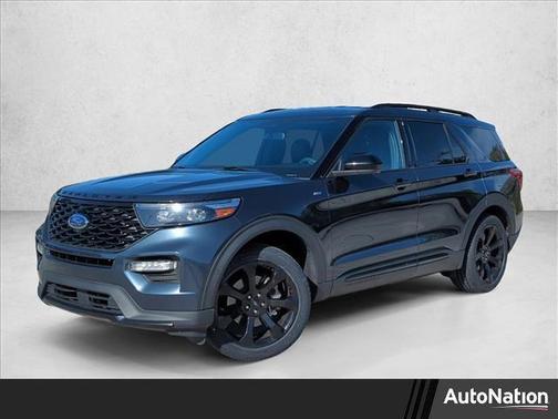 Stone Blue Metallic 2023 Ford Explorer ST-Line