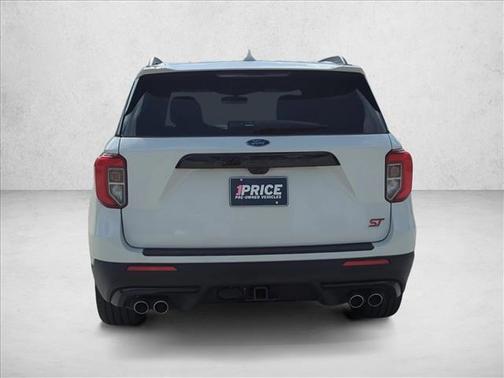Star White Metallic Tri-Coat 2023 Ford Explorer ST