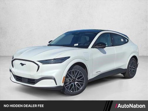 Star White Metallic Tri-Coat 2026 Ford Mustang Mach-E Premium