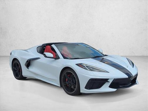 Arctic White 2021 Chevrolet Corvette Stingray w/1LT