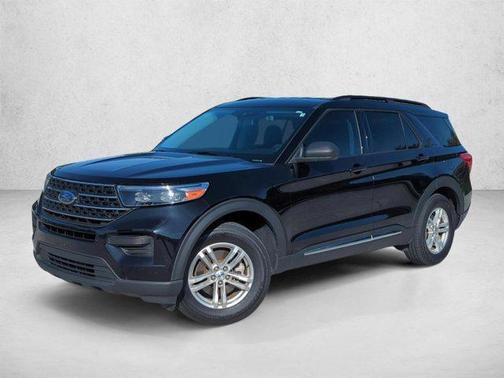 Agate Black Metallic 2023 Ford Explorer XLT