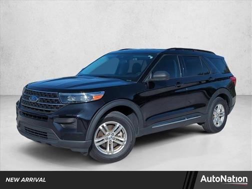 Agate Black Metallic 2023 Ford Explorer XLT