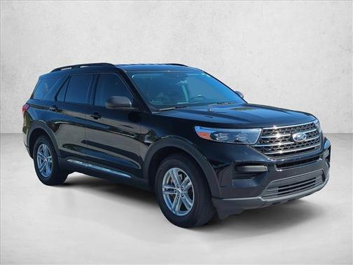 Agate Black Metallic 2023 Ford Explorer XLT