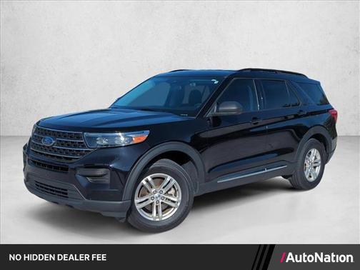 Agate Black Metallic 2023 Ford Explorer XLT